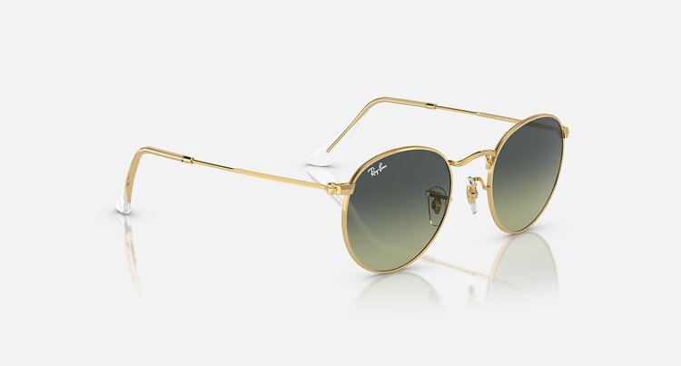 Ray Ban Ray Ban Round Metal Arista | Green Vintage