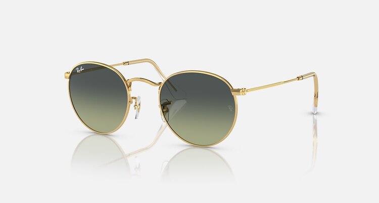 Ray Ban Ray Ban Round Metal Arista | Green Vintage