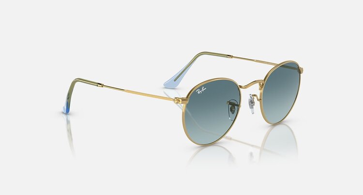 Ray Ban Ray Ban Round Metal Gold | Blue