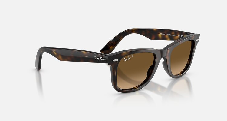 Ray Ban Ray Ban Wayfarer Havana | Polarized Brown Gradient