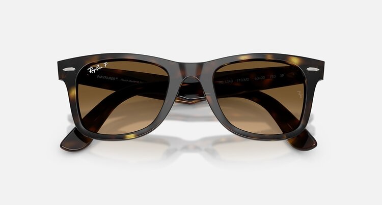Ray Ban Ray Ban Wayfarer Havana | Polarized Brown Gradient