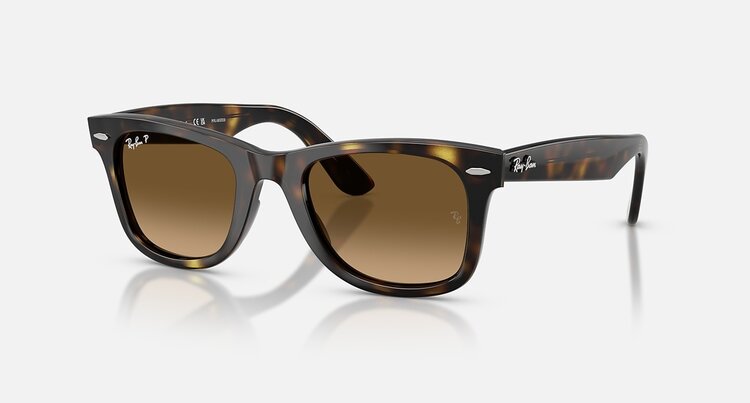 Ray Ban Ray Ban Wayfarer Havana | Polarized Brown Gradient
