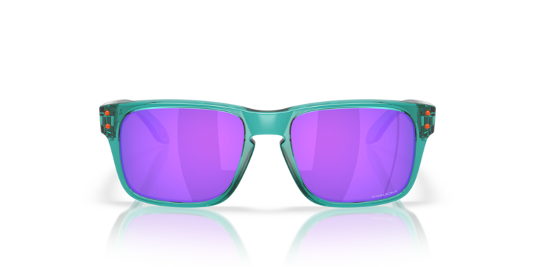 Oakley Oakley Holbrook Xxs Transparent Arctic Surf | Prizm Violet