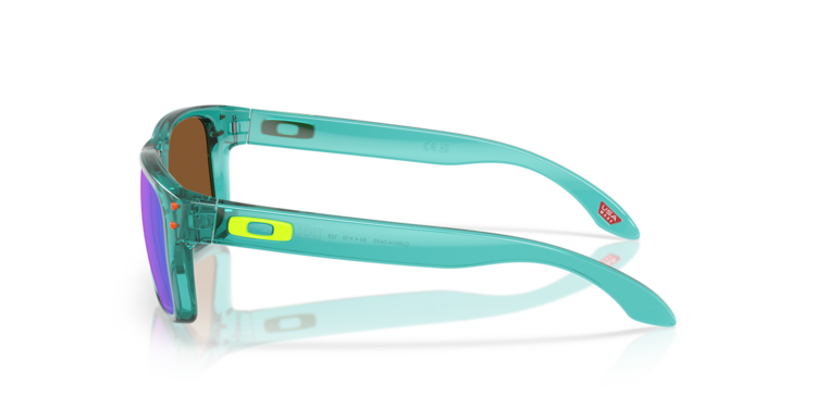 Oakley Oakley Holbrook Xxs Transparent Arctic Surf | Prizm Violet