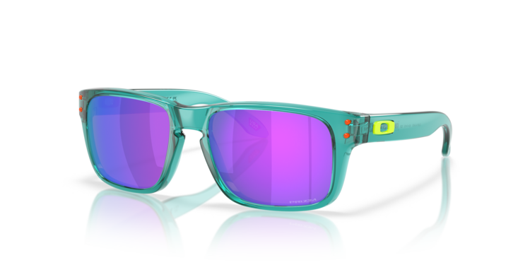 Oakley Oakley Holbrook Xxs Transparent Arctic Surf | Prizm Violet