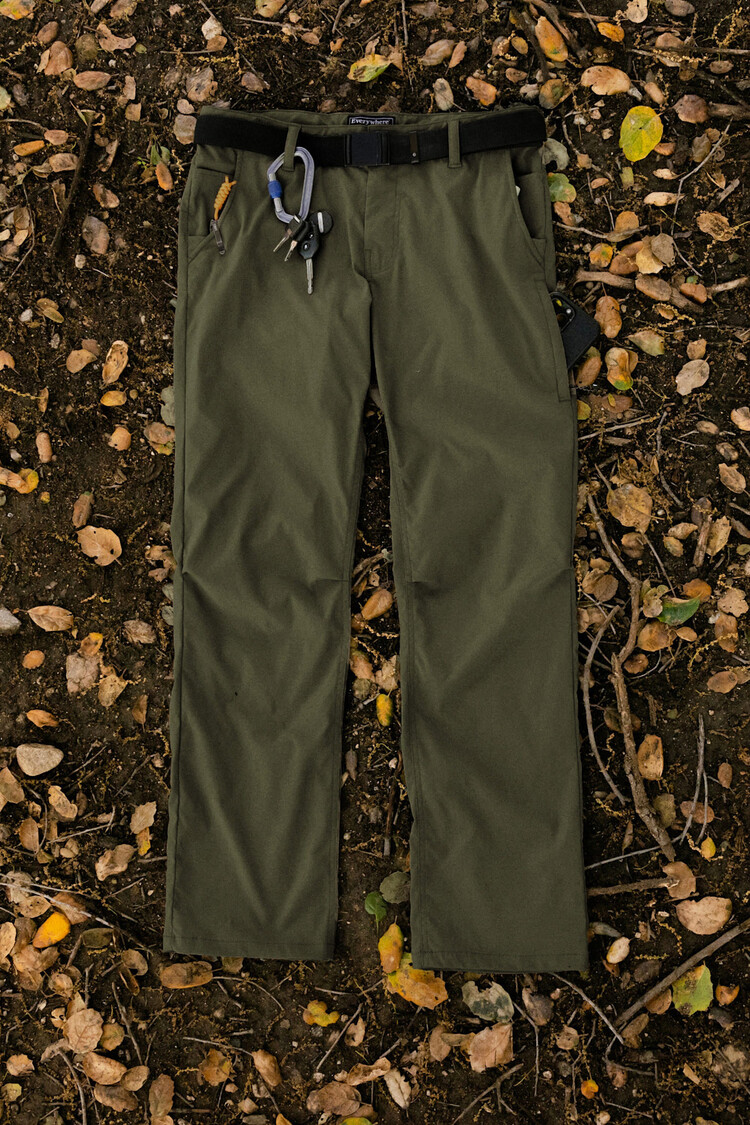 686 686 Everywhere Pant Relaxed (Mens) | Dark Green