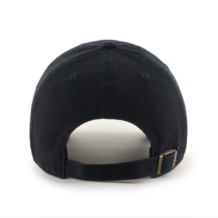 47 47 Mlb Clean Up Cap Black On Black | Los Angeles Dodgers