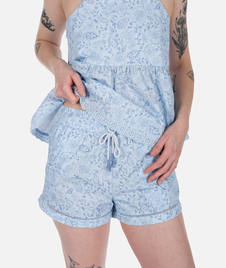 Jetty Jetty Dune Cotton Short (Womens) | Blue