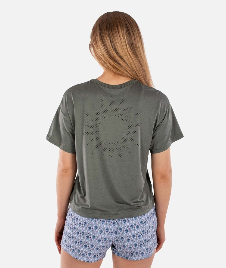 Jetty Jetty Neptune Performance Uv Tee (Womens) | Agave