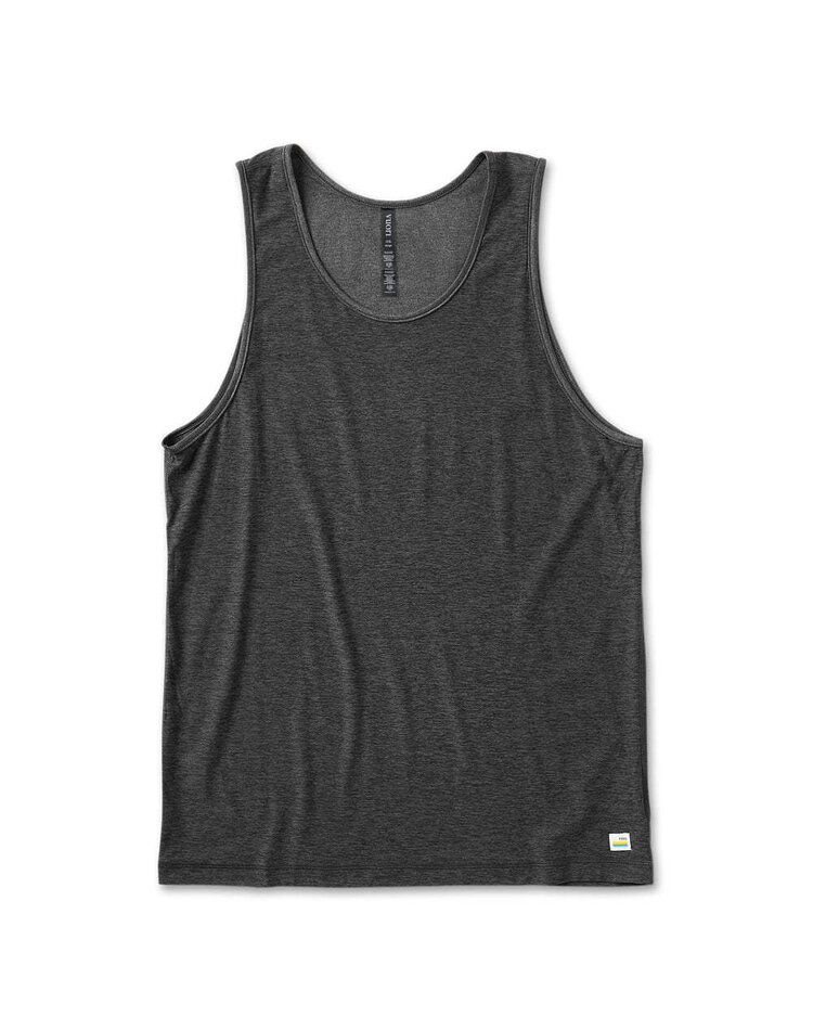 Vuori Vuori Strato Tech Tank (Mens) | Charcoal Heather