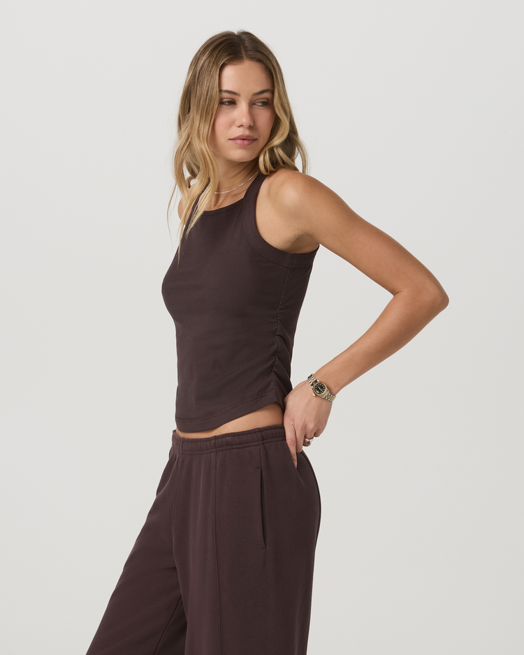Vuori Vuori Pose Cooper Tank (Womens) | French Roast