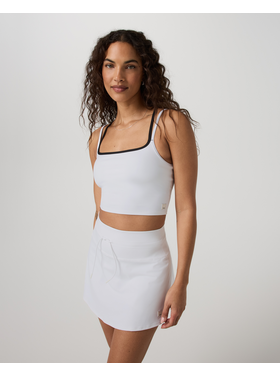 Vuori Vuori Daily Layered Tank (Womens) | White