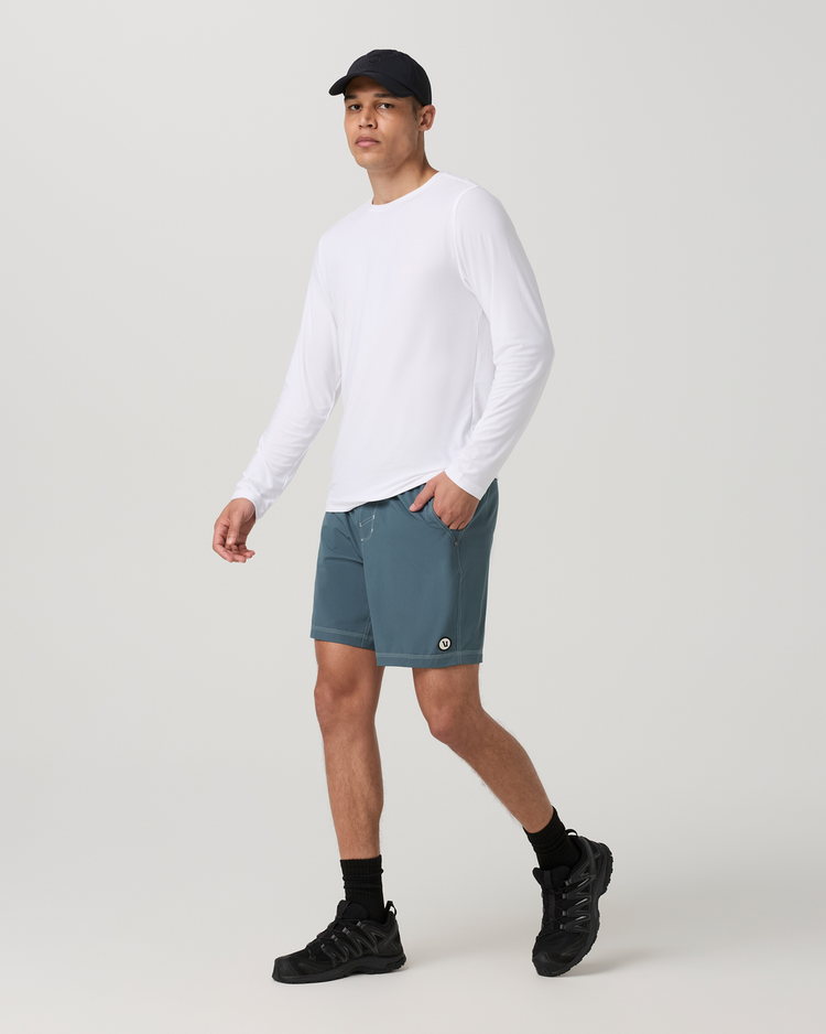 Vuori Vuori Kore Short Lined 7" (Mens) | Blue Sea