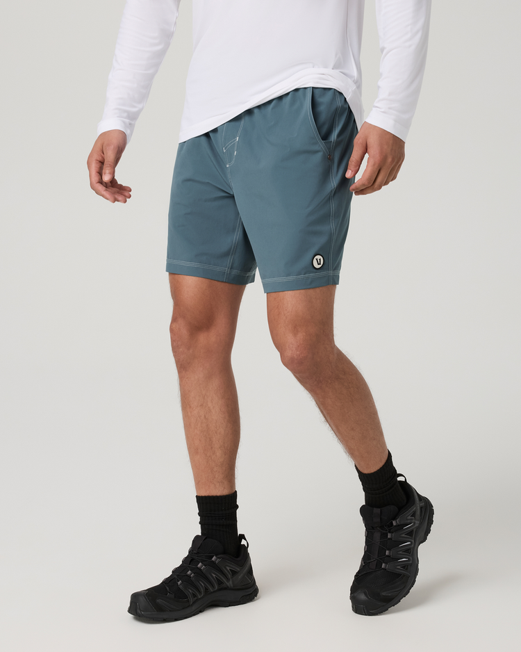 Vuori Vuori Kore Short Lined 7" (Mens) | Blue Sea