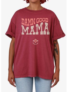 Girl Dangerous Girl Dangerous Damn Good Mama Bf Tee | Dusty Rose