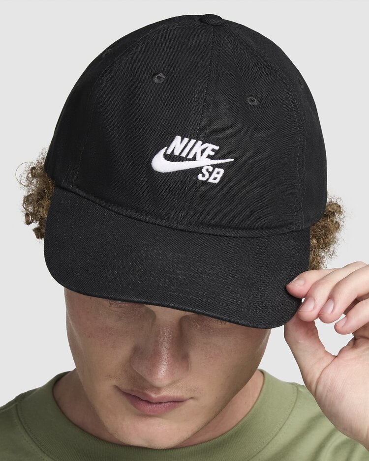 Nike SB Nike Sb Club Cap (Unisex) | Black/White