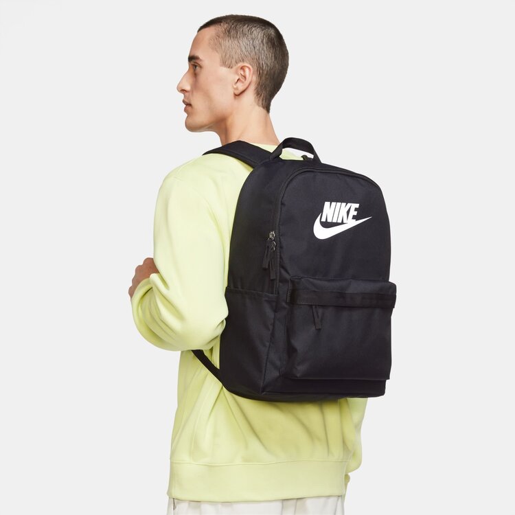 Nike SB Nike Heritage Back Pack (Unisex) | Black/Black/White