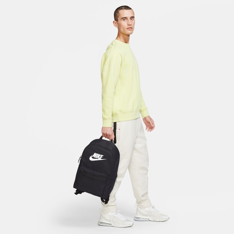 Nike SB Nike Heritage Back Pack (Unisex) | Black/Black/White