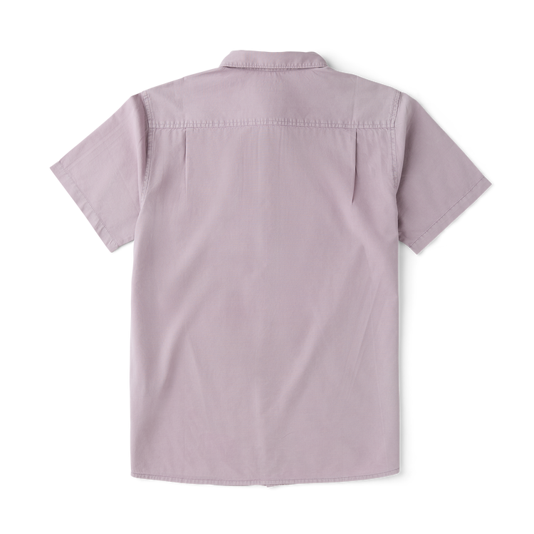 Roark Roark Made To Fade Ss Woven (Mens) | Washed Dusty Lilac