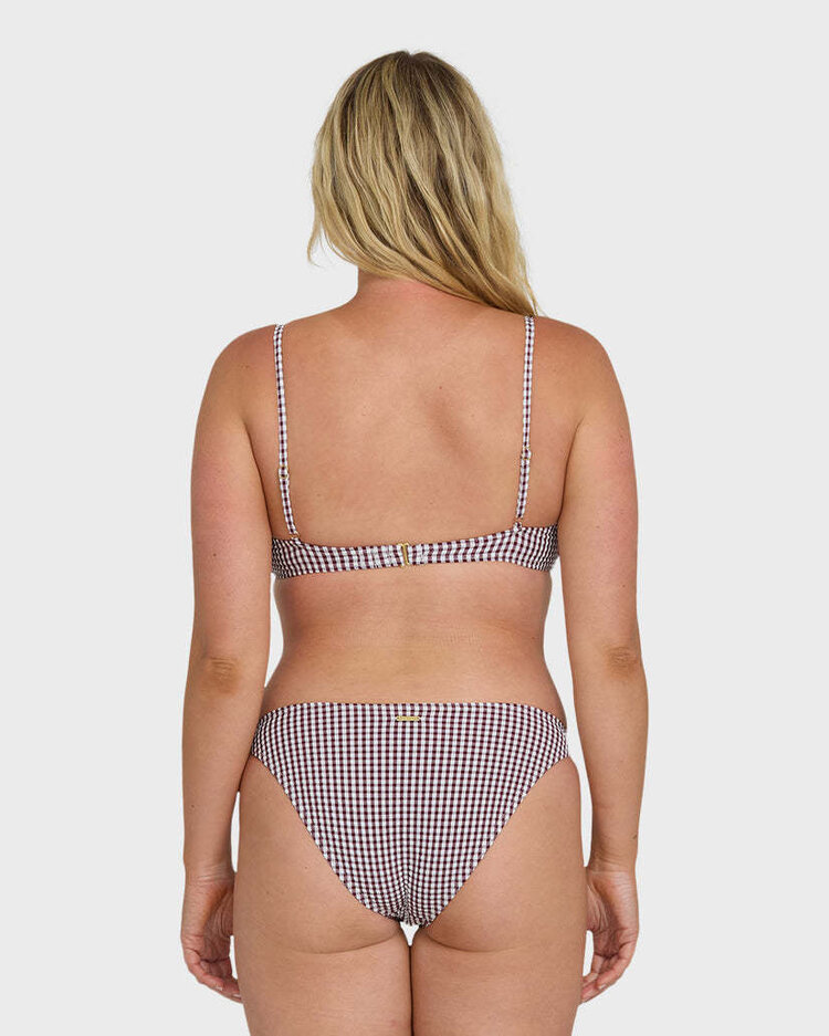 Billabong Billabong Mini Wave Check Tropic (Womens) | Red Dahlia
