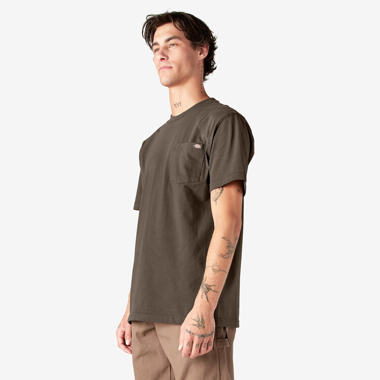 Dickies Dickies S/S Heavyweight Pocket Tee (Mens) | Chocolate Brown