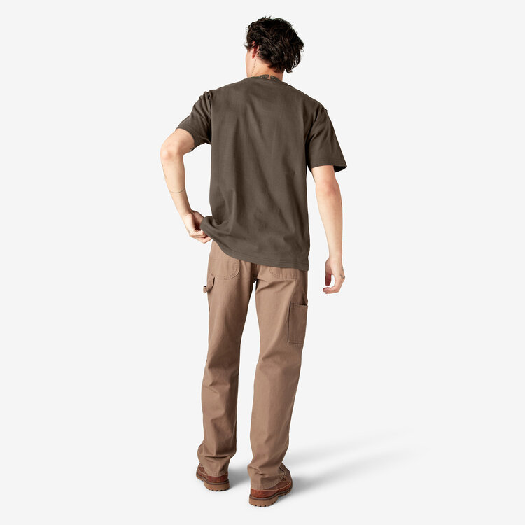 Dickies Dickies S/S Heavyweight Pocket Tee (Mens) | Chocolate Brown