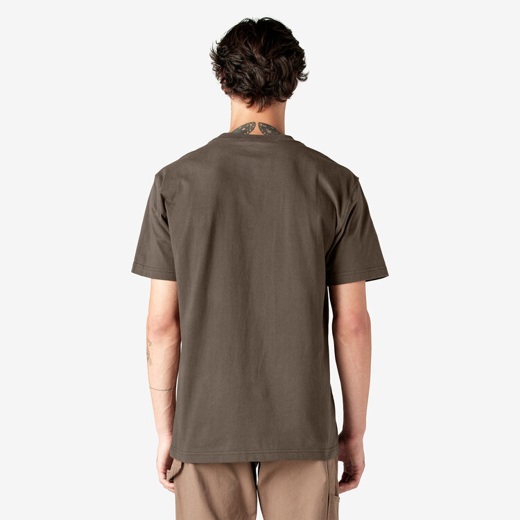 Dickies Dickies S/S Heavyweight Pocket Tee (Mens) | Chocolate Brown