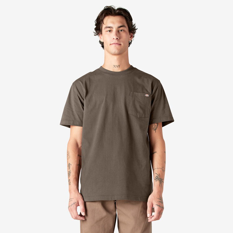 Dickies Dickies S/S Heavyweight Pocket Tee (Mens) | Chocolate Brown