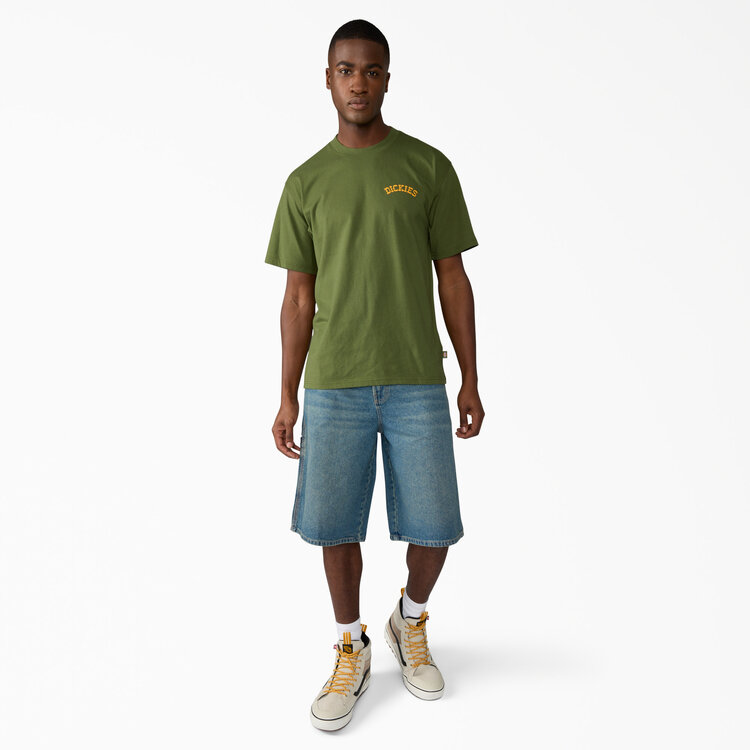 Dickies Dickies 958 13" Loose Short Jeans (Mens) | Khaki Tinted Blue