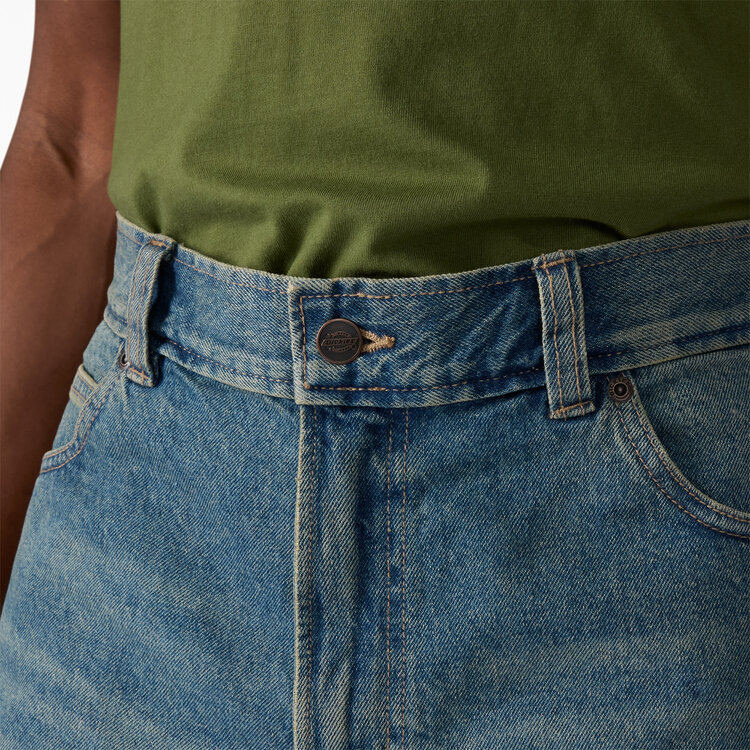 Dickies Dickies 958 13" Loose Short Jeans (Mens) | Khaki Tinted Blue