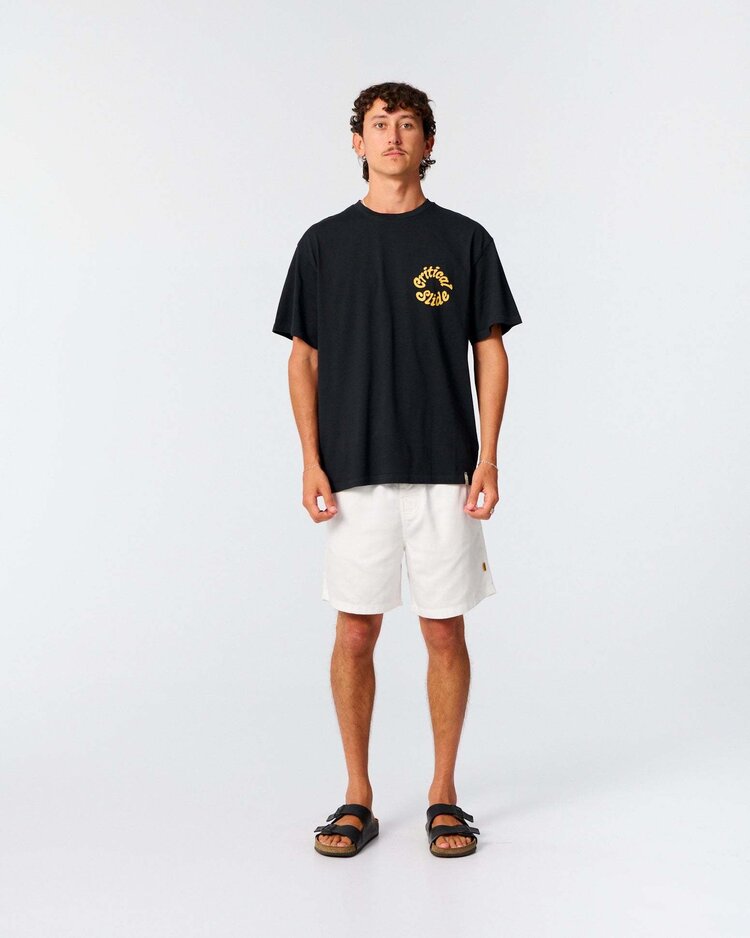 Critical Slide Society Critical Slide Critical Spiral Tee (Mens) | Vintage Black