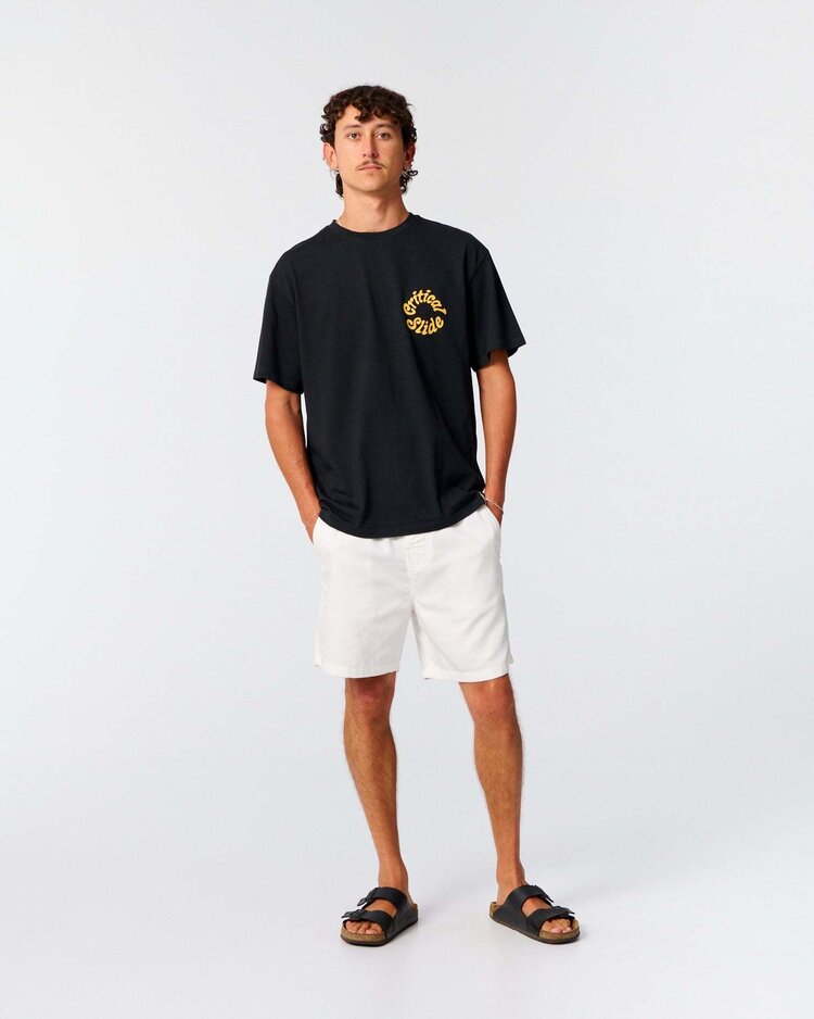 Critical Slide Society Critical Slide Critical Spiral Tee (Mens) | Vintage Black