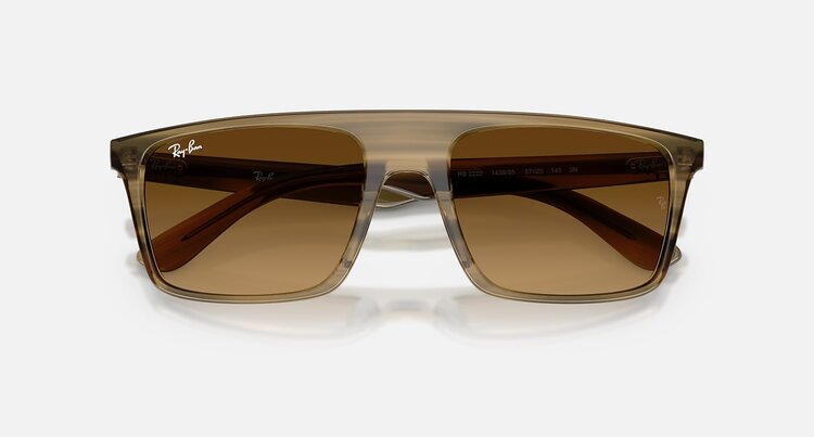 Ray Ban Ray Ban RB2222 Striped Geen | Gradient Brown