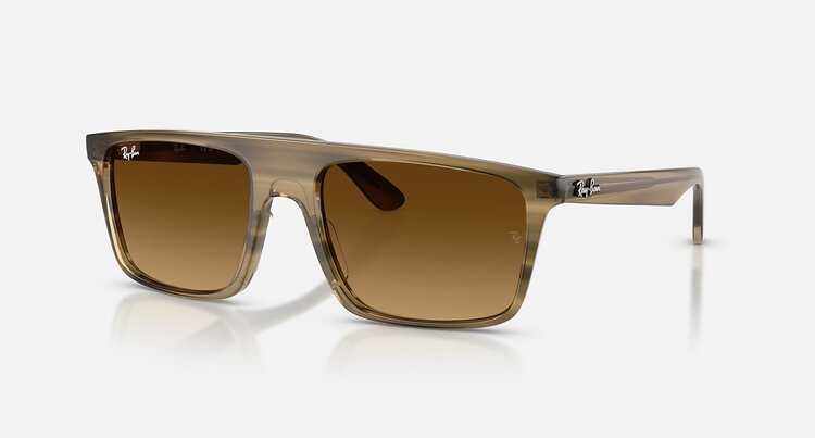 Ray Ban Ray Ban RB2222 Striped Geen | Gradient Brown