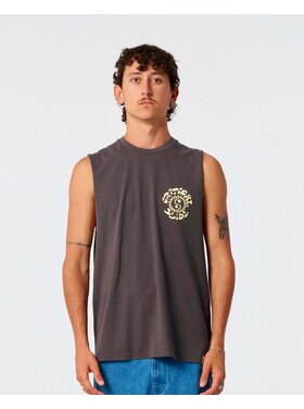 Critical Slide Society Critical Slide Yin Yang Muscle Tee (Mens) | Phantom