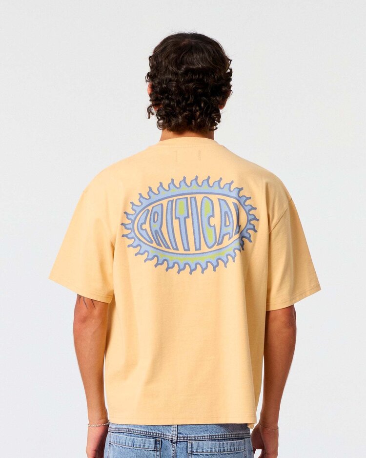 Critical Slide Society Critical Slide Critical Blade Tee (Mens) | Sunset Orange