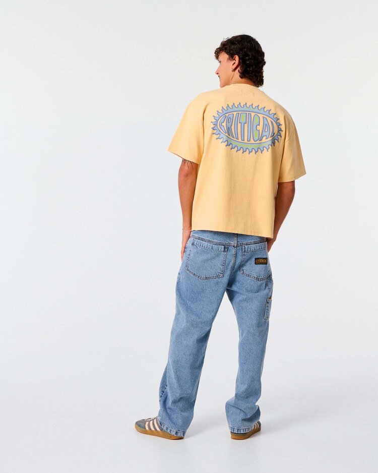 Critical Slide Society Critical Slide Critical Blade Tee (Mens) | Sunset Orange