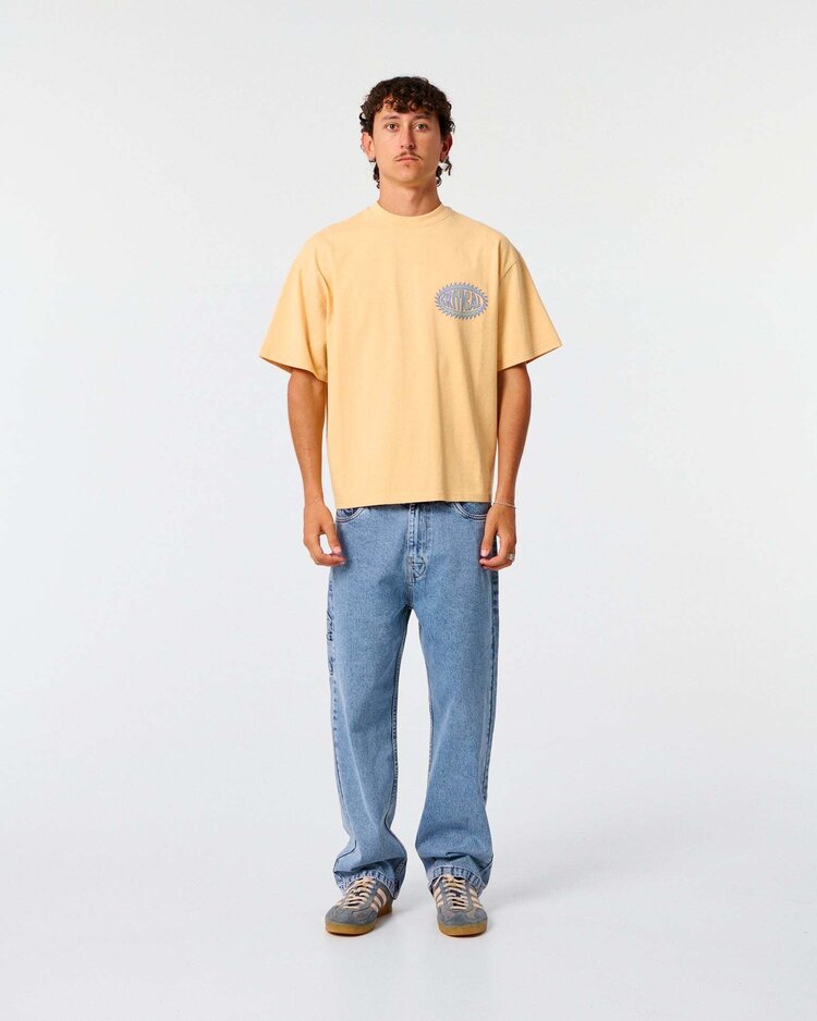 Critical Slide Society Critical Slide Critical Blade Tee (Mens) | Sunset Orange