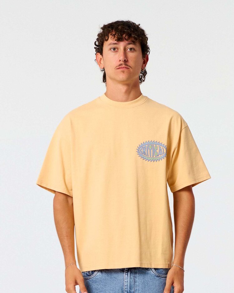 Critical Slide Society Critical Slide Critical Blade Tee (Mens) | Sunset Orange