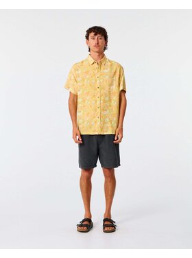 Critical Slide Society Critical Slide Hazed Floral Ss Shirt (Mens) | Sunflower