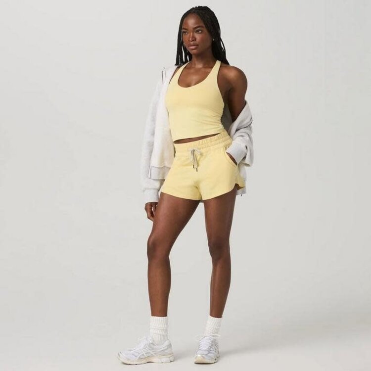 Vuori Vuori Halo Performance Short 2.0 (Womens) | Lemon Snap Htr