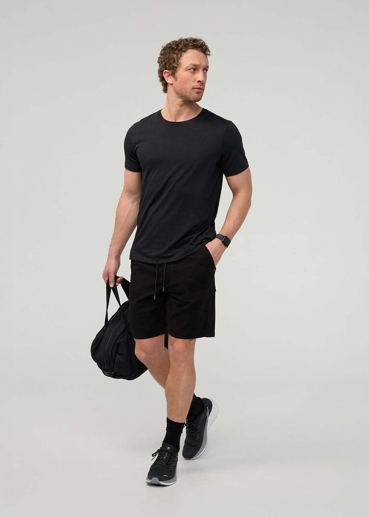 DUER Duer Live Lite Traveller Short 8" (Mens) | Black