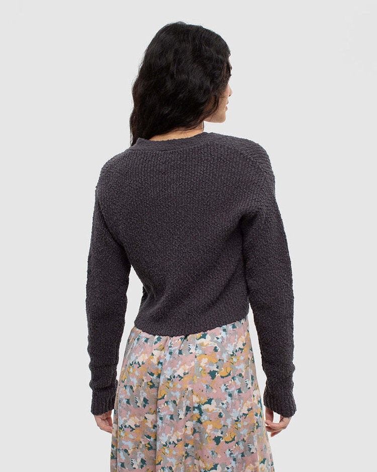 Tentree Tentree Poplar Cardigan (Womens) | Graphite