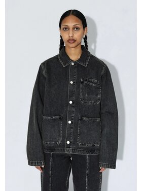 Dr Denim Dr. Denim Evon Worker Jacket (Unisex) | Aged Black