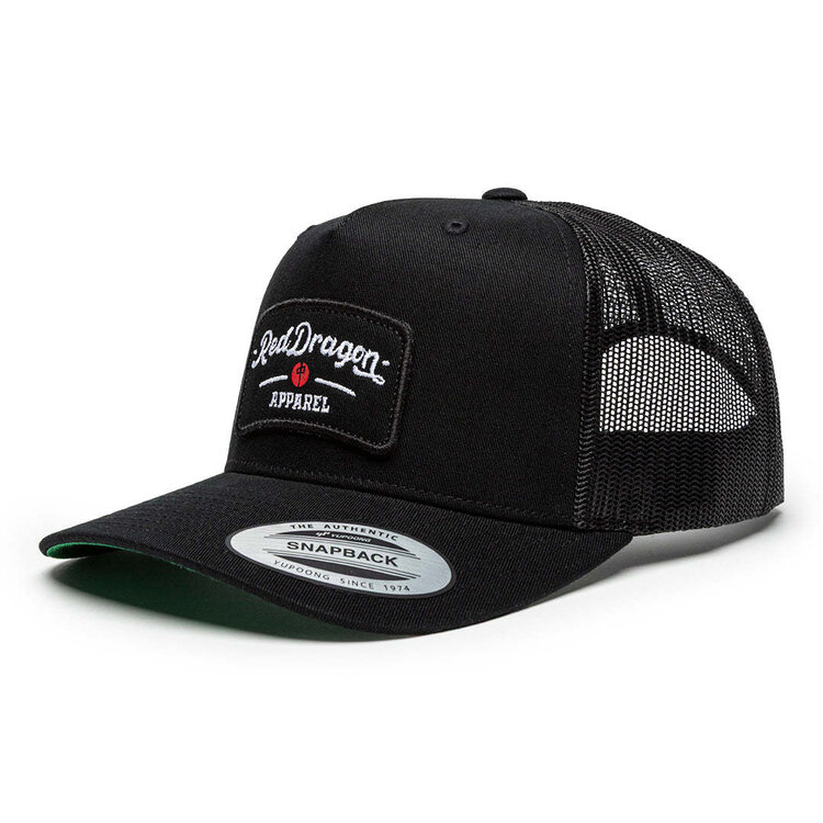 Red Dragon Supply Rds Snapback Arch | Black/Black
