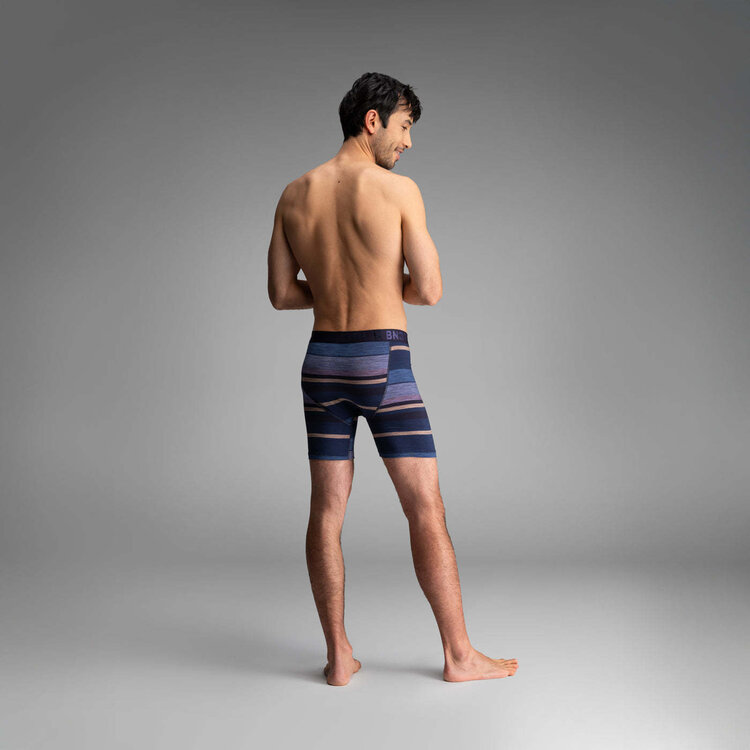 BN3TH Bn3Th Classic Icon Boxer Brief Print | Thick Stripe-Navy