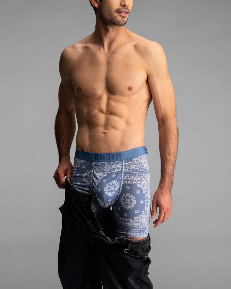 BN3TH Bn3Th Classic Icon Boxer Brief Print | Bandana-Fog