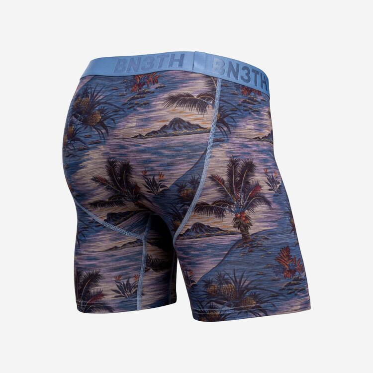 BN3TH Bn3Th Classic Icon Boxer Brief Print | Vintage Tropics-Heather Fog
