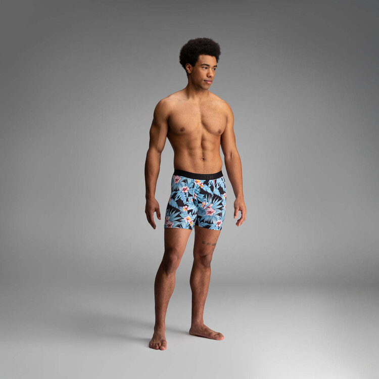 BN3TH Bn3Th Classic Icon Boxer Brief Print | Vintage Hawaii-Fog
