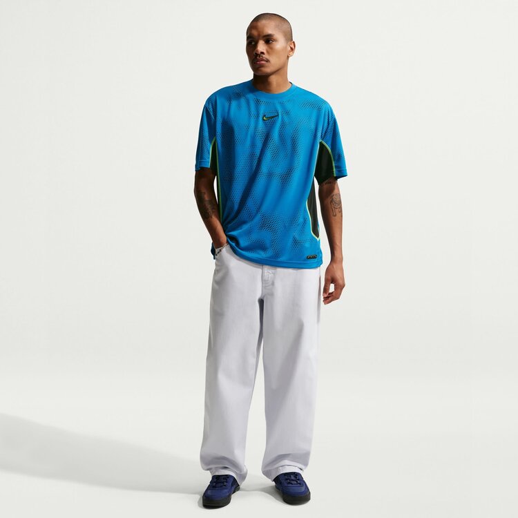 Nike SB Nike Sb Ishod Skate Jersey (Mens) | Brilliant Blue/Black